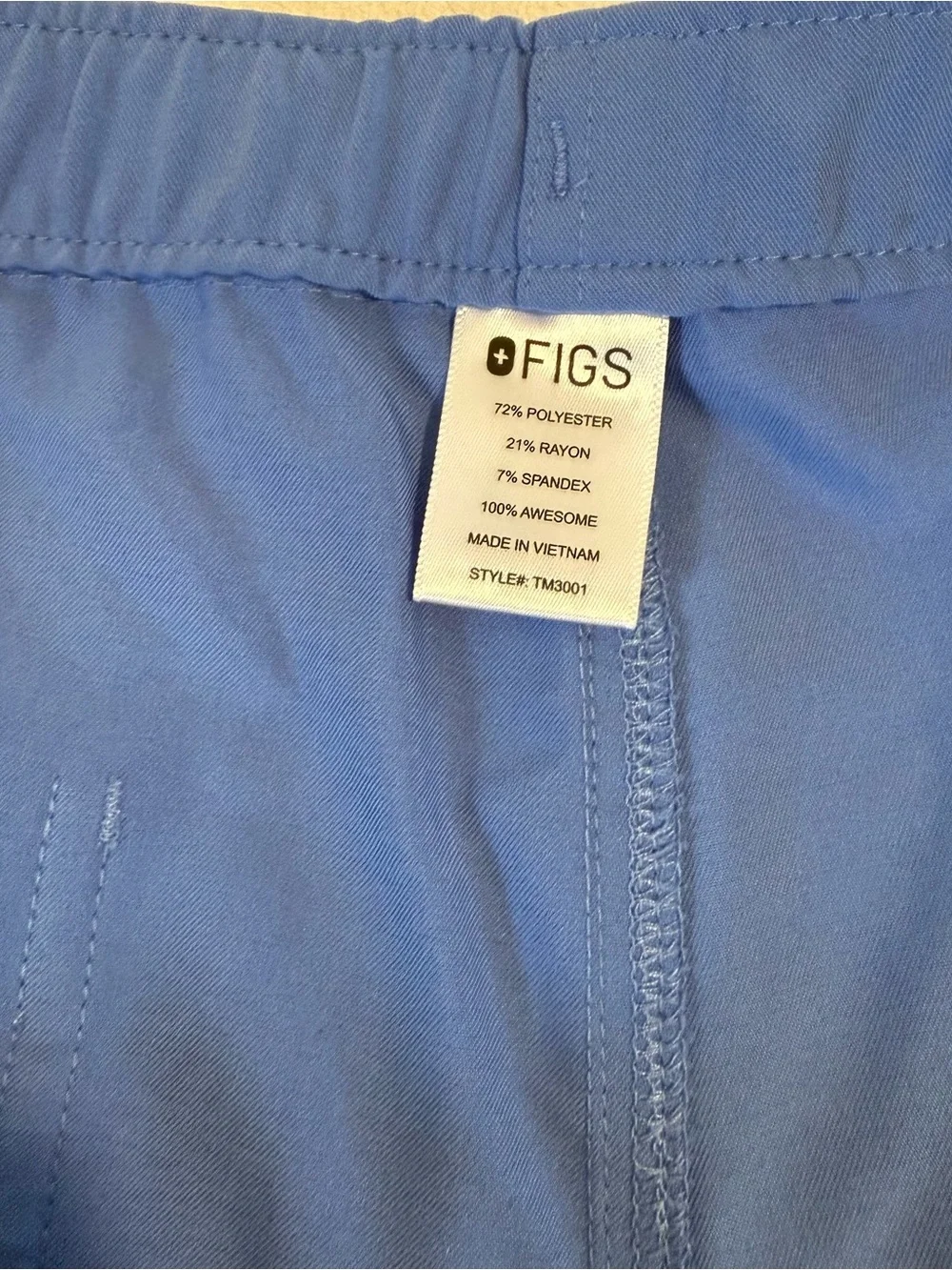 Figs Men’s Cairo Cargo Scrub Pants Ceil Blue- Medium